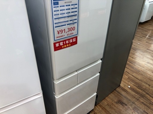 Panasonic 5ドア冷蔵庫 2022年製　406L キャスターやや難あり　入荷いたしました！