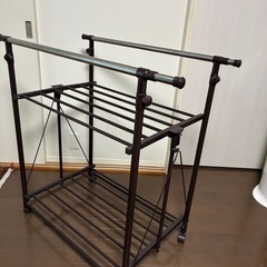 室内物干し台の画像