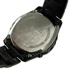 186000 現状品 CASIO カシオ 腕時計（クォーツ） LINEAGE LIW-M610  ブラック 電波ソーラー [1000027753056]の画像