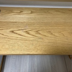 無印スチールラック机部分の画像