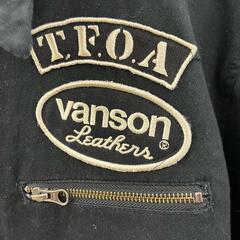 186000 VANSON バンソン VANSON オーツインワン クローズ L ブラック コットン メンズ [1000027782421]の画像