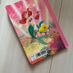 ディズニー　アリエル　メモ帳の画像