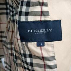 0906-199 BURBERRY　ラムレザージャケットの画像