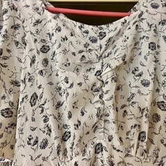 花柄のロングワンピース☆美品の画像