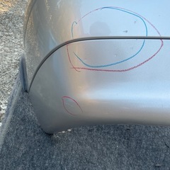 メルセデスベンツslk２３０コンプレッサーの後ろバンパーです。の画像