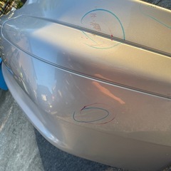 メルセデスベンツslk２３０コンプレッサーの後ろバンパーです。の画像