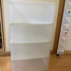 衣装ケース　ケースのみ4つの画像