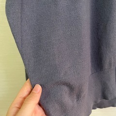 アメリカンホリック　薄手ニット　くすみブルー　Mサイズ　長袖　秋冬の画像
