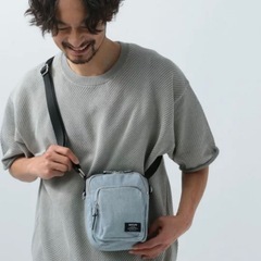ウィークエンドショルダー BAYFLOW ベイフロー バッグ ショルダーバッグ ブルー　の画像