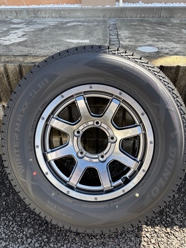 ジムニーシエラ　新品アルミスタッドレスセット４本セット