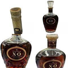 186000 現状品 SUNTORY サントリー XO DELUXE BRABDY ※20歳未満の者の飲酒は法律により禁止されています。 3点まとめ売り [1000027757795]の画像