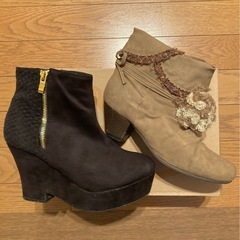 ブーツ２足👢Lサイズ😎クールと可愛い😍の画像