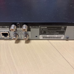 DVDプレイヤーレコーダー TOSHIBAの画像