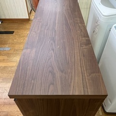激安家具!! 人気のローチェスト モンド 120 ブラウン 2列×3段 衣類収納  全段レール付き 三幸ジャパン の画像