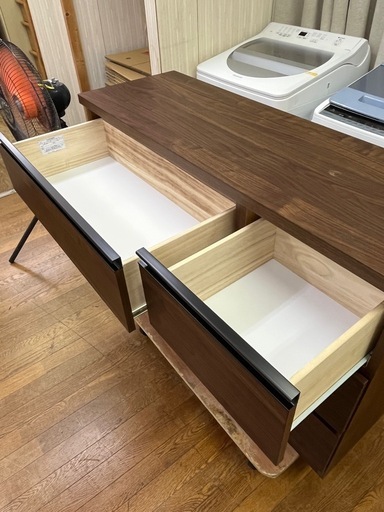 激安家具!! 人気のローチェスト モンド 120 ブラウン 2列×3段 衣類収納