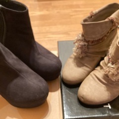 ブーツ２足👢Lサイズ😎クールと可愛い😍の画像