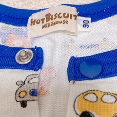 男の子 90 パジャマ ミキハウスの画像