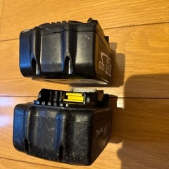 マキタ　makita 18V バッテリー　2個　ジャンク品の画像