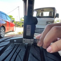 受け渡し者様決定です。ホイール付きタイヤ　の画像