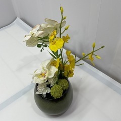 ランの造花　中古品の画像