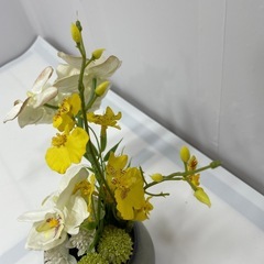 ランの造花　中古品の画像