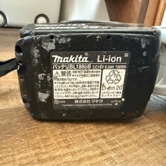 マキタ　18V 充電器付きの画像