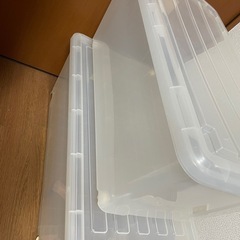 衣装ケース２つセットの画像