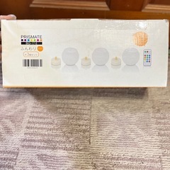 LEDイルミネーションキャンドルライト　美品　インテリア　LEDライト　可愛い　3個セットの画像