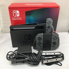 ジモティ割引有★【ジャングルジャングル岸和田店】Nintendo　switch　グレー　HAC-001　南大阪 岸和田市 貝塚市 泉佐野市 和泉市 忠岡町 熊取町 の画像