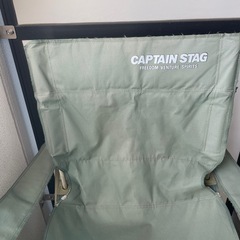 CAPTAIN STAG アウトドアチェア オリーブグリーンの画像