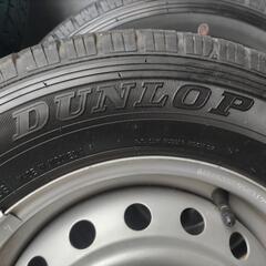 軽バン純正　ダンロップ　エナセーブ　145/80/12  23年製　6〜7分山の画像