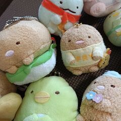 すみっコぐらし　マスコットの画像