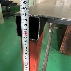 大型　スチール製　強度作業台　テーブルの画像