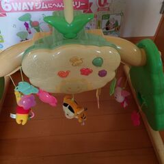 くまのプーさん　メリーと子供椅子の画像