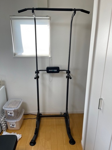 筋トレ用具セット(ダンベル、ベンチ、懸垂バー)