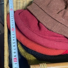 竹製のカゴの画像
