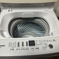 Hisense洗濯機「HW-T55D」の画像