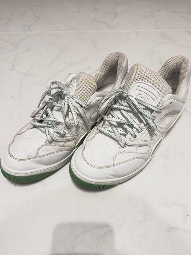 GUCCIバスケットレースアップシューズ