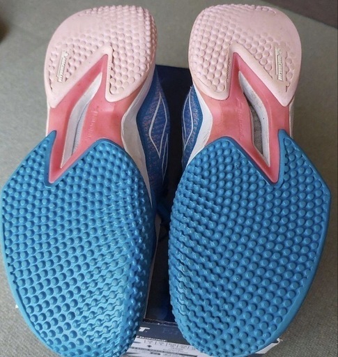 バボラ テニスシューズ　オムニクレー　25cmジェットマッハ3