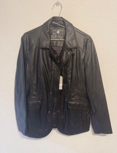 (新品)JOSEPH ABBOUDフェイクレザージャケット