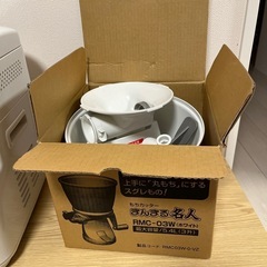 餅つき機　2升用　と　もちカッター　セットの画像
