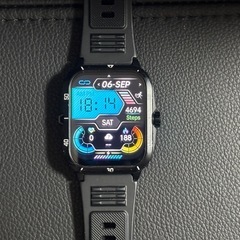 スマートウォッチ　軍用規格　防水IPX8の画像