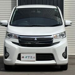 【コミコミ価格】三菱　ekカスタム　G　走行5万キロ台　バックカメラ　プッシュスタート　シートヒーター　フォグ　車検R8年6月♪　8880の画像