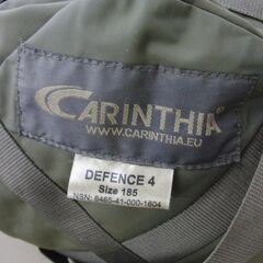 CARINTHIA ディフェンス4 Mサイズ 適応身長185cm シュラフ 軽量 寝袋 コンパクト キャンプ 車中泊 防災 カリンシア 札幌の画像