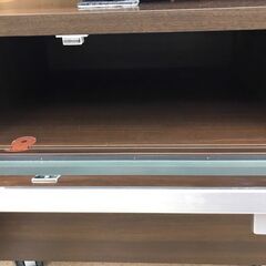 【ジャングルジャングル岩出店】【B72】テレビ台 ブラウン 幅105cm×奥行46cm×高さ48cm 中古 家具 和歌山 岩出市 紀の川市 海南市の画像