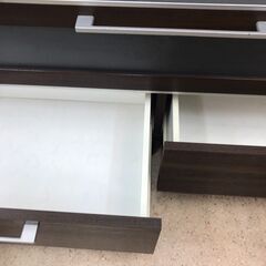 【ジャングルジャングル岩出店】【B72】テレビ台 ブラウン 幅105cm×奥行46cm×高さ48cm 中古 家具 和歌山 岩出市 紀の川市 海南市の画像
