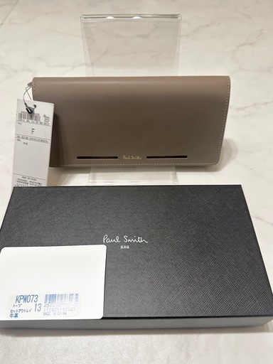(新品) ポールスミス カットアウトレインボー長財布