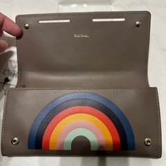 (新品) ポールスミス カットアウトレインボー長財布の画像