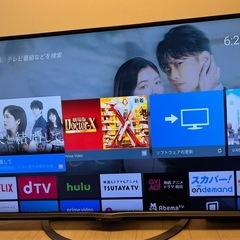 SHARP 液晶テレビ　55インチの画像