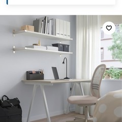 IKEA デスク　120cm x 70cmの画像